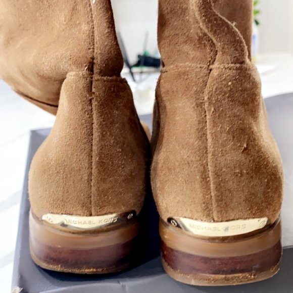 Michael Kors suede riding boots - Picture 2 of 4